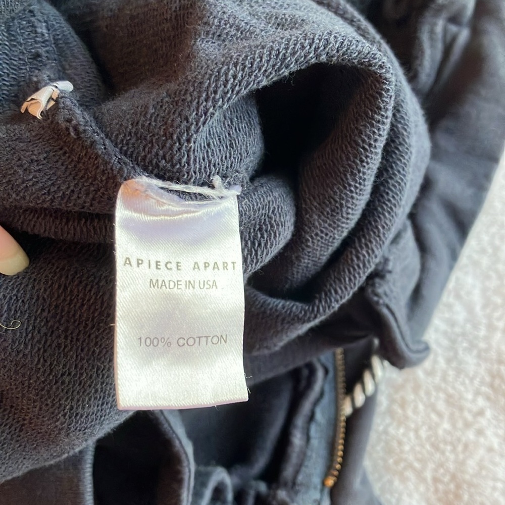 Apiece Apart Navy sweatpants - Picture 6 of 8